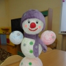 Снеговик из шоров Снеговик из шоров