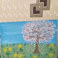 Вишня в цвету