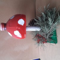 Мухомор в лесу Мухомор в лесу