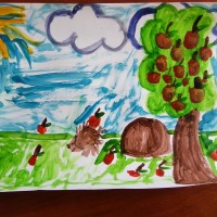 "Яблоки для ёжика". "Яблоки для ёжика".