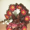 Корзинка из шишек Корзинка из шишек