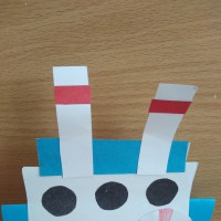 Кораблик для папы. Кораблик для папы.