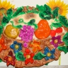 Корзинка с дарами природы. Корзинка с дарами природы.