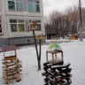 "Столовая для птичек! "Столовая для птичек!