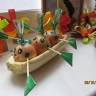 Луковички поплыли на кабачковой лодке Луковички поплыли на кабачковой лодке