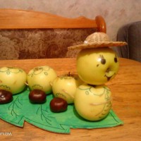 Осенняя гусеница Осенняя гусеница