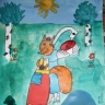 "Лиса и журавль" Жигулина Ева 6 лет "Лиса и журавль" Жигулина Ева 6 лет