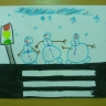 Снеговики на дороге! Снеговики на дороге!