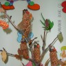 Птицы на осеннем дереве
