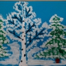 Рисунок "Зимний лес" Рисунок "Зимний лес"