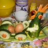 Заботливая курочка Заботливая курочка