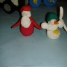 Снеговичок и Дед Мороз