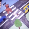 Пешеход-не зевай! Правила дороги знай! Пешеход-не зевай! Правила дороги знай!