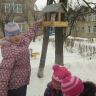 Для вас, синички! Для вас, синички!
