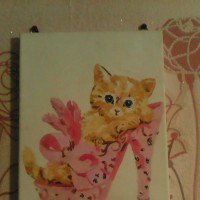 Котёнок в туфельке Котёнок в туфельке