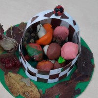корзинка с грибами корзинка с грибами