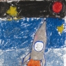 Путешествие в космос. Константинова Дарина, 4,5 года. МДОАУ д/с №3, г.Зея Путешествие в космос. Константинова Дарина, 4,5 года. МДОАУ д/с №3, г.Зея