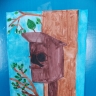 Скворечник для птиц. Скворечник для птиц.