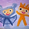 Снежинка и лучик Снежинка и лучик