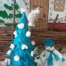 Снеговик и елочка Снеговик и елочка