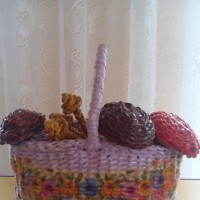 Корзинка с грибами Корзинка с грибами
