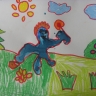 Сюркаев Полина,6 лет."Антошка"(кляксография) Сюркаев Полина,6 лет."Антошка"(кляксография)