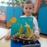 На карабле из баклажана, под осенним листом - парусом. На карабле из баклажана, под осенним листом - парусом.