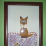 Котенок из листьев Котенок из листьев