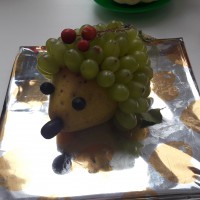 "Ёжик с яблочками" "Ёжик с яблочками"