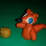 Колобок с лисой. Колобок с лисой.