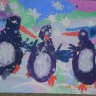 Дружная семейка пингвинов