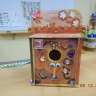 скворечник лакированный скворечник лакированный