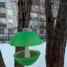 Кормушка из мисок Кормушка из мисок
