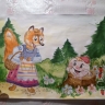 Рисунок к сказке "Колобок" Рисунок к сказке "Колобок"
