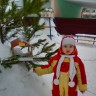 Кормушка из бросового материала Кормушка из бросового материала