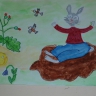 Рисунок к сказке "Колобок" Рисунок к сказке "Колобок"