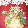 Корзина с цветами Корзина с цветами