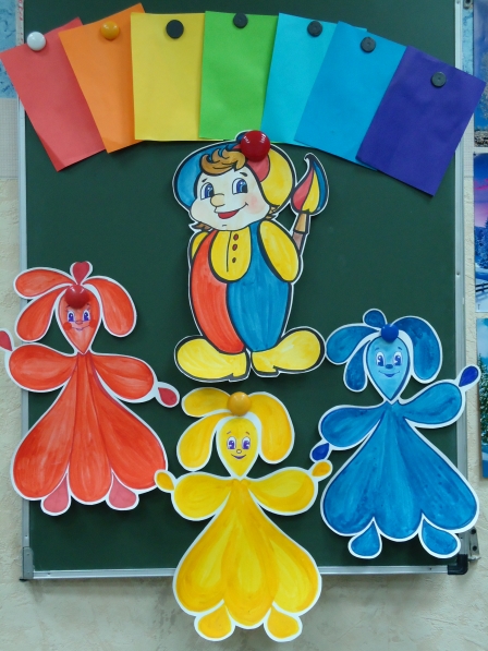 «Путешествие в Разноцветную страну». Конспект занятия по изобразительной деятельности для детей 5– 6 лет