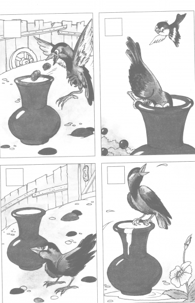 Хотела галка пить. Толстой умная Галка. Рассказ Толстого умная Галка. Иллюстрации к рассказу Толстого "хотела Галка пить". Галка и кувшин толстой.