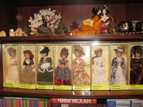 Моя коллекция фарфоровых кукол: «Дамы эпохи».