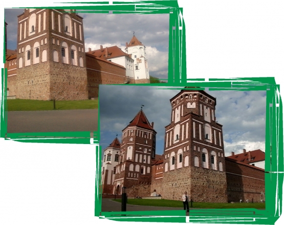 Мирский замок. Фото Мирский замок.