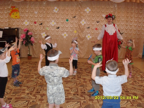 «Сороки» — праздник птиц в средней группе. Фото «Сороки» — праздник птиц в средней группе.