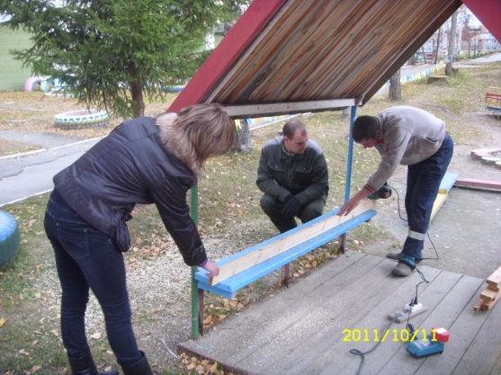 Обустройство прогулочного участка Фото Обустройство прогулочного участка