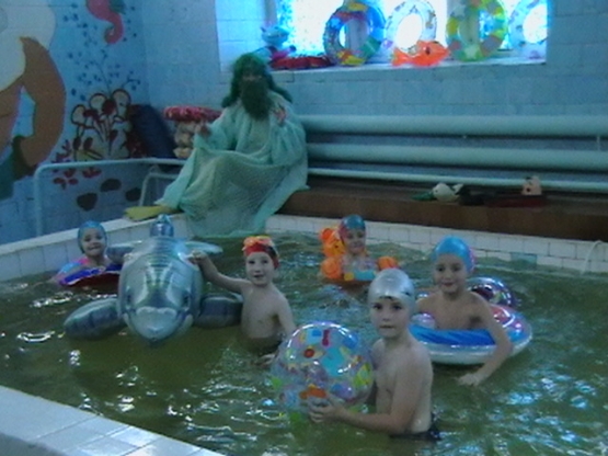 Экологический праздник в бассейне «В гостях у Водяного»