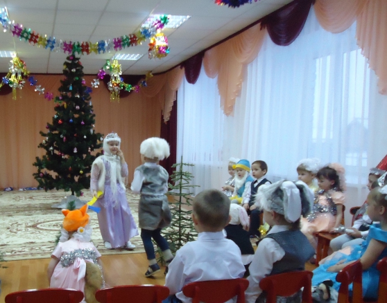 Фотоотчёт о новогоднем празднике в средней группе «Чудеса у новогодней ёлки» Фото Фотоотчёт о новогоднем празднике в средней группе «Чудеса у новогодней ёлки»
