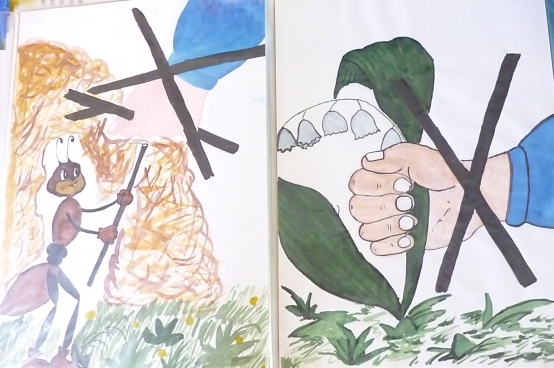 Рисунок по охране природы весной