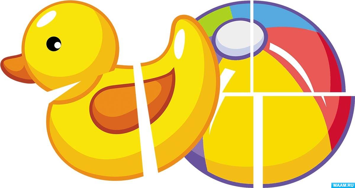 Игрушки. Пазлы Для Малышей — Скачать И Распечатать. Дом, Предметы.