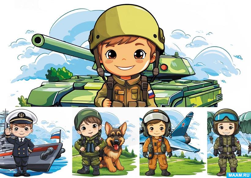 Военные профессии. Плакаты для детей: все материалы для детей по теме ...