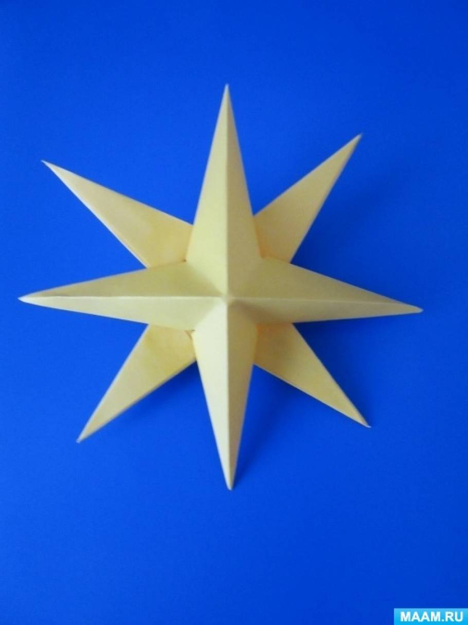 Как сделать звезду из бумаги / Оригами звезда из бумаги / Origami star