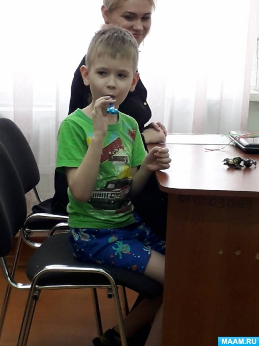 Смотреть фотографию №1 Фото №1 Конспект индивидуального логопедического занятия в группе с ОНР